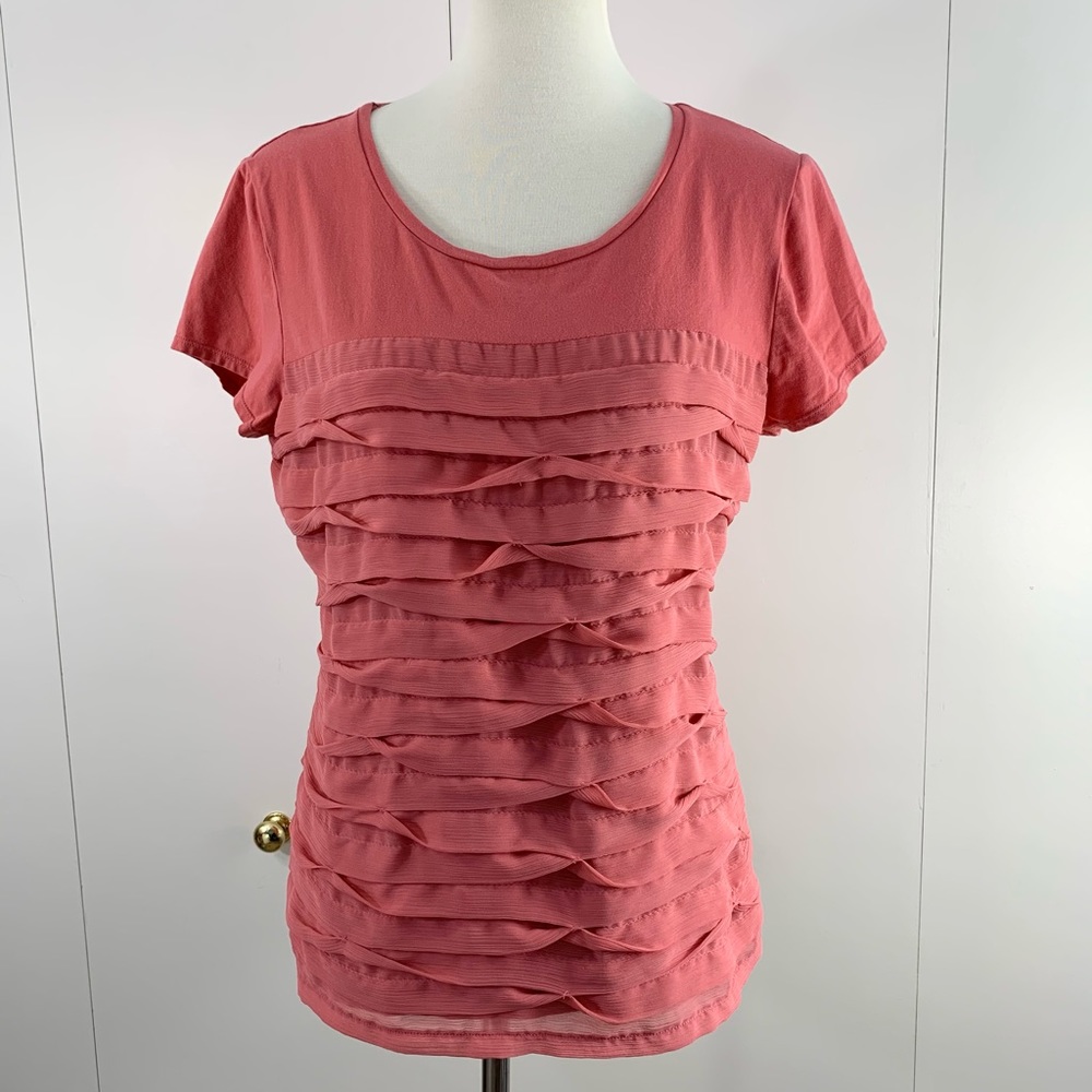 Ann Taylor L peach top